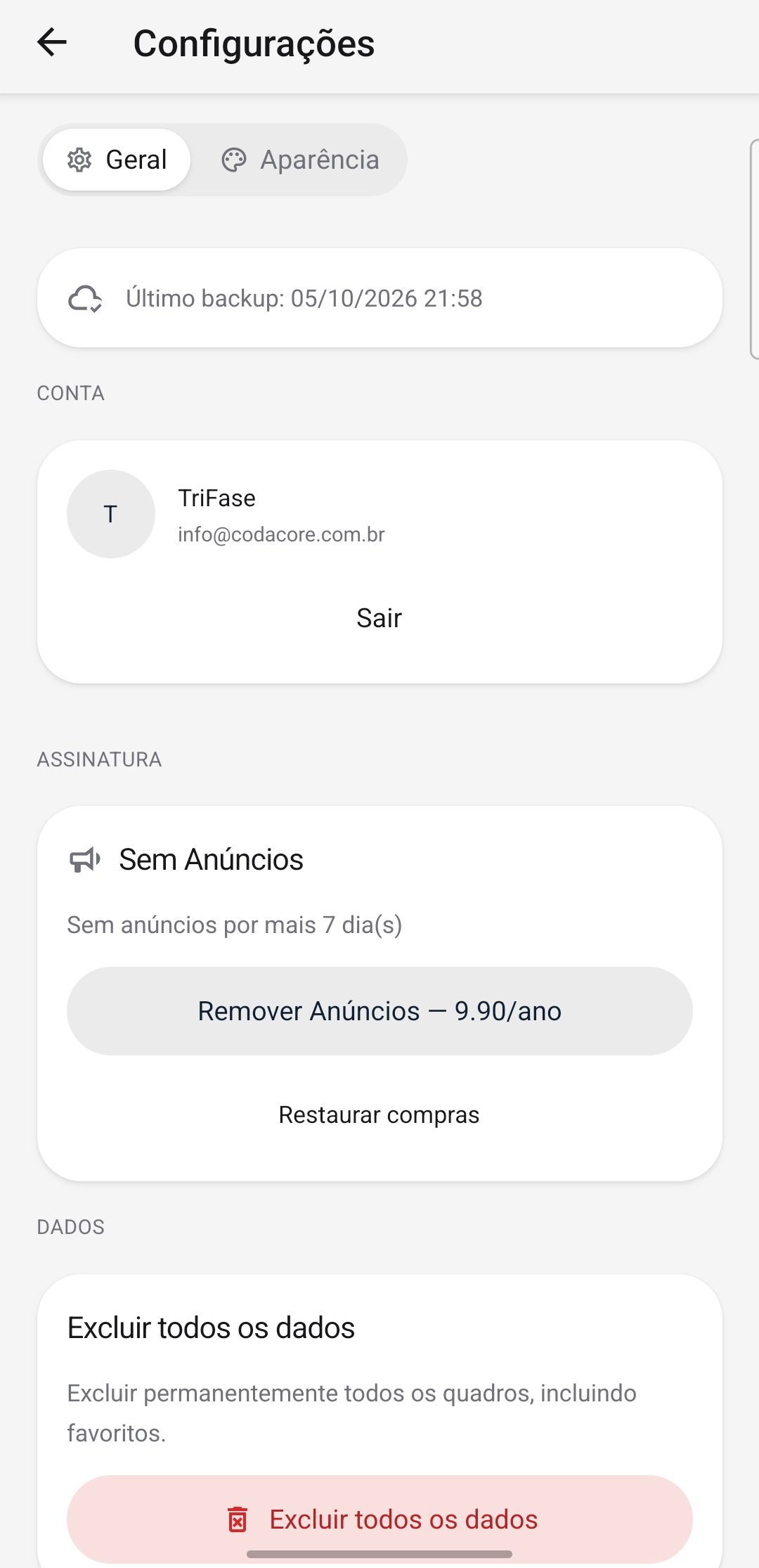 Backup na nuvem